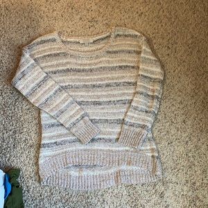 Emily Rose two tone brown sweater size women’s large